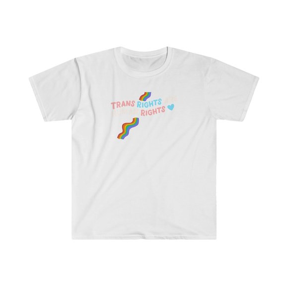 Trans Rights Are Human Rights T Shirt - Picture 12 of 16